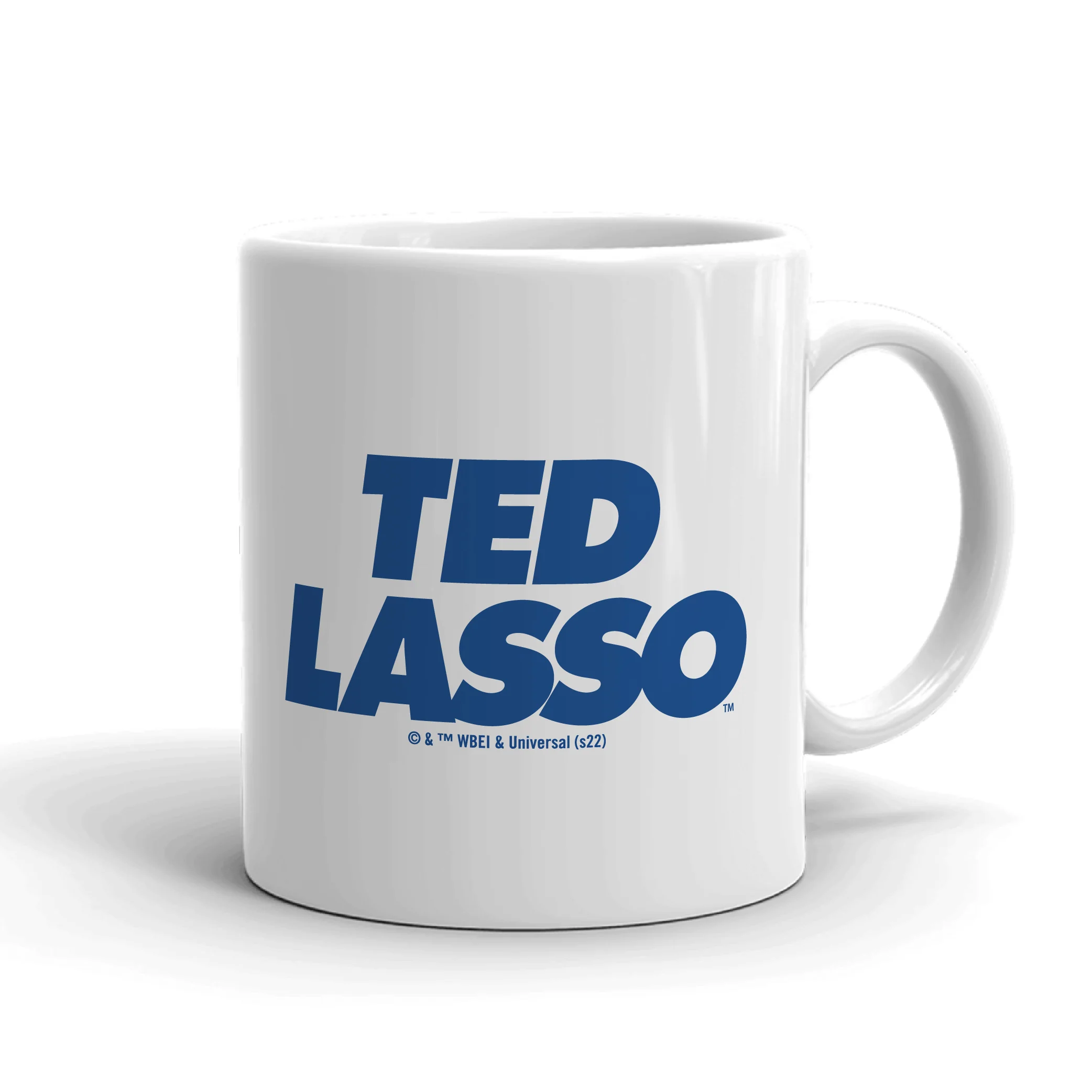 Ted Lasso Umbrella in a Rainstorm White Mug - Image 3