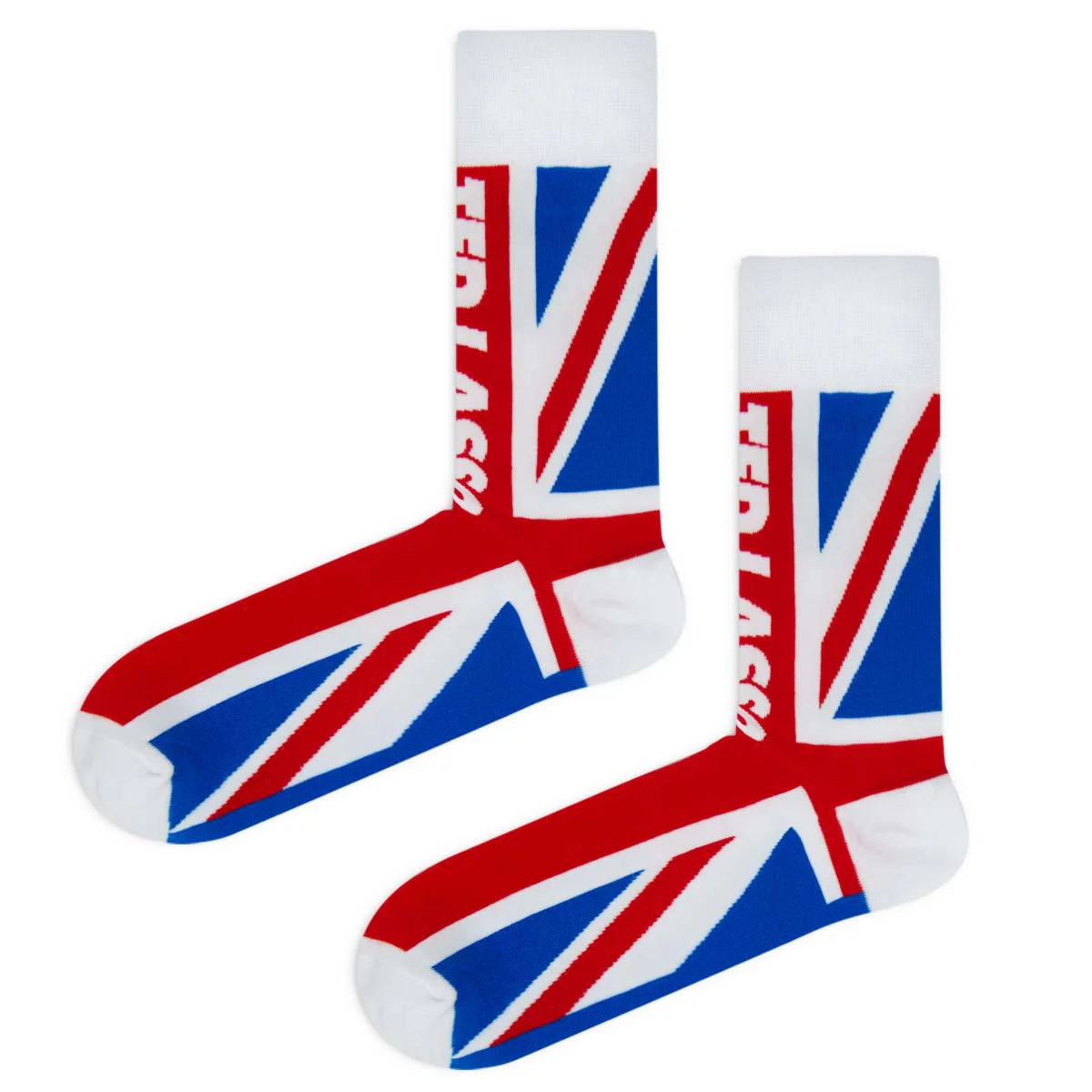 Exclusive Ted Lasso Union Jack Knit Socks - Image 5