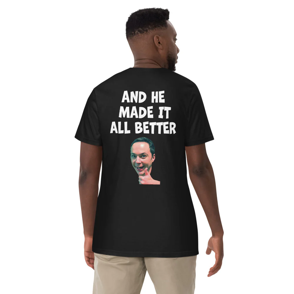 The Big Bang Theory Sheldon Cooper Apologized Comfort Colors T-shirt - Image 5