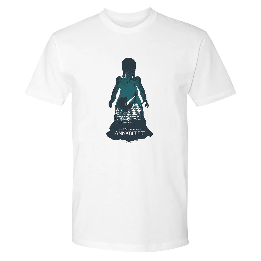 The Conjuring Universe -  Annabelle Silhouette Adult Short Sleeve T-Shirt - Image 3