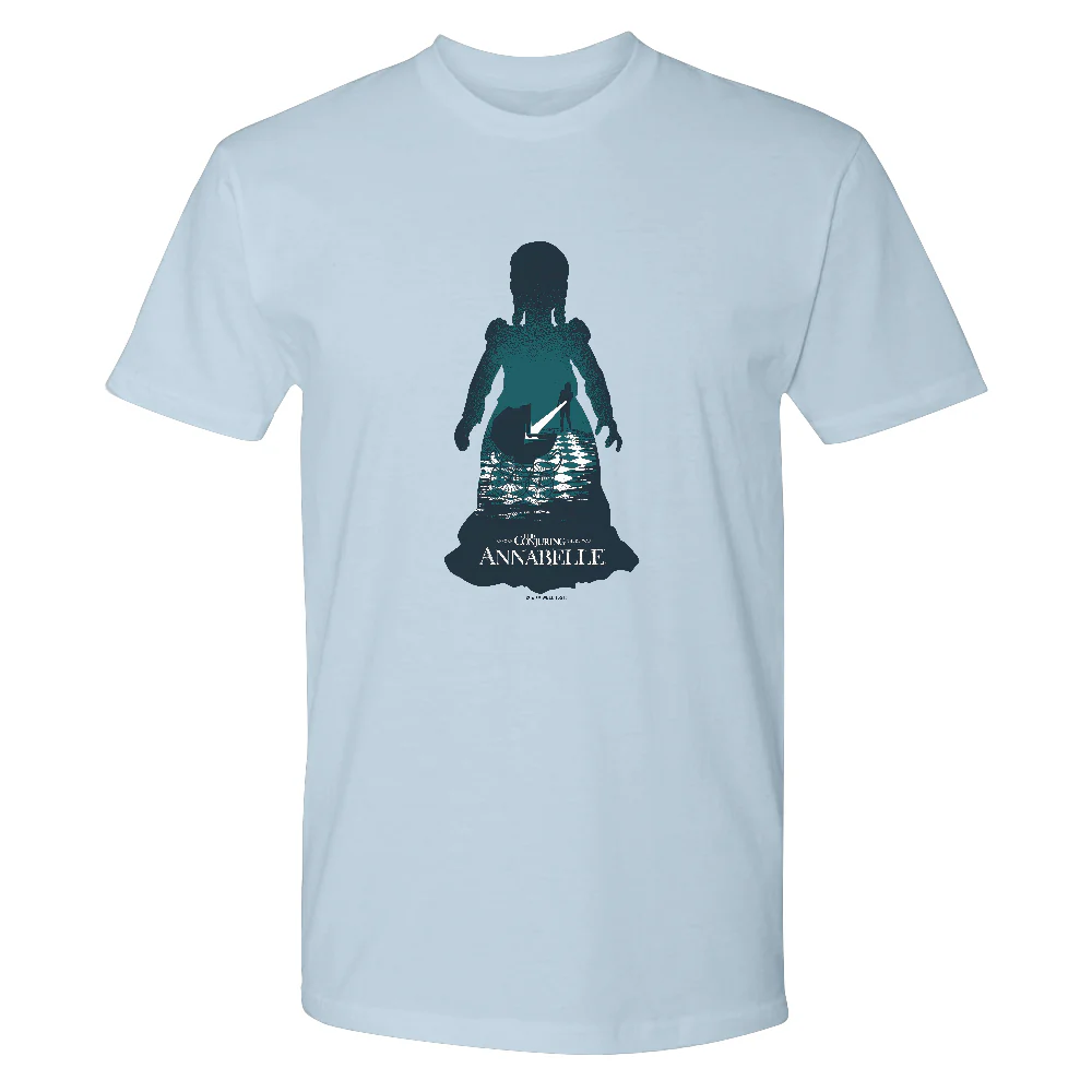 The Conjuring Universe -  Annabelle Silhouette Adult Short Sleeve T-Shirt - Image 4