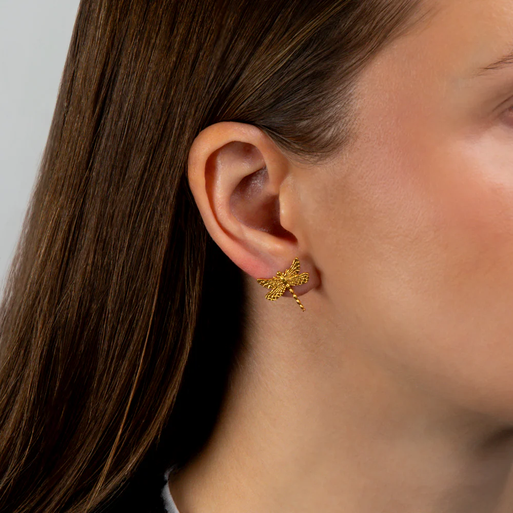 Gilmore Girls Dragonfly Stud Earrings - Image 3