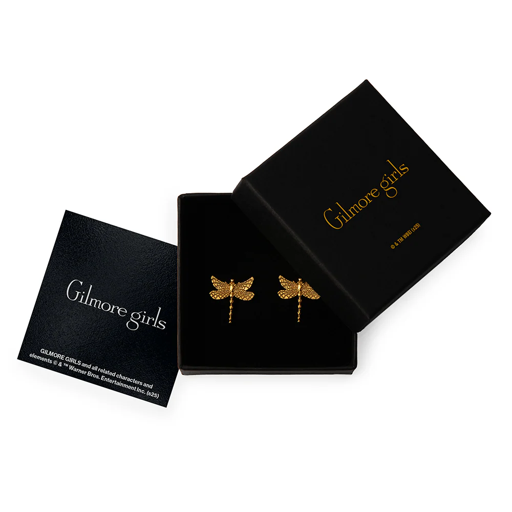 Gilmore Girls Dragonfly Stud Earrings - Image 4