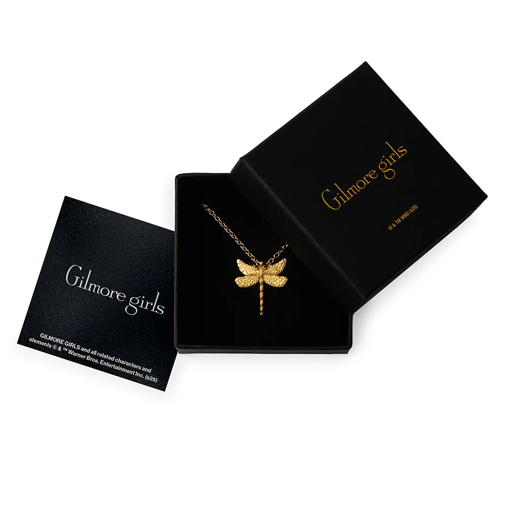 The Gilmore Girls Dragonfly Pendant Necklace - Image 5