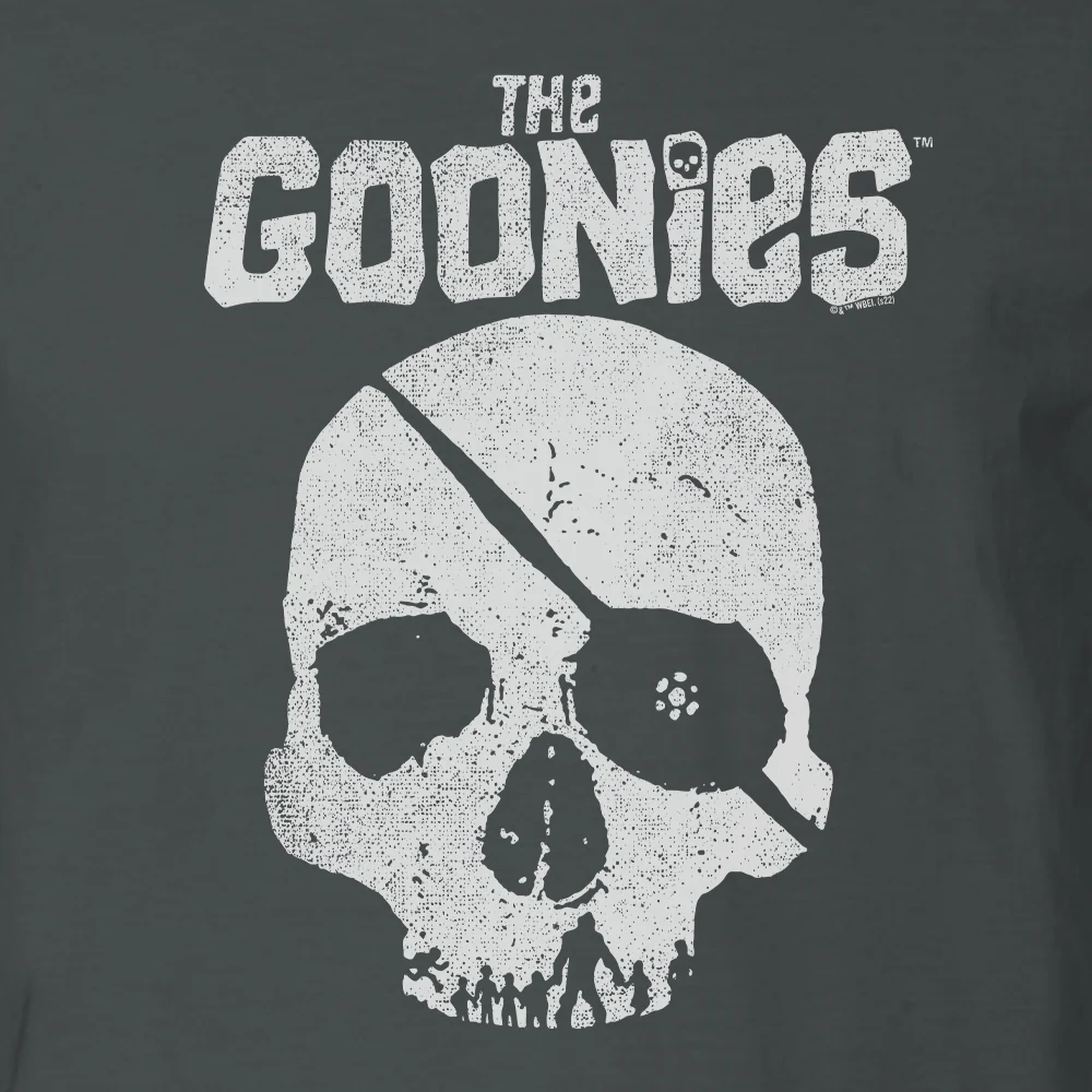 The Goonies Skull Adult Short Sleeve T-Shirt - Image 2