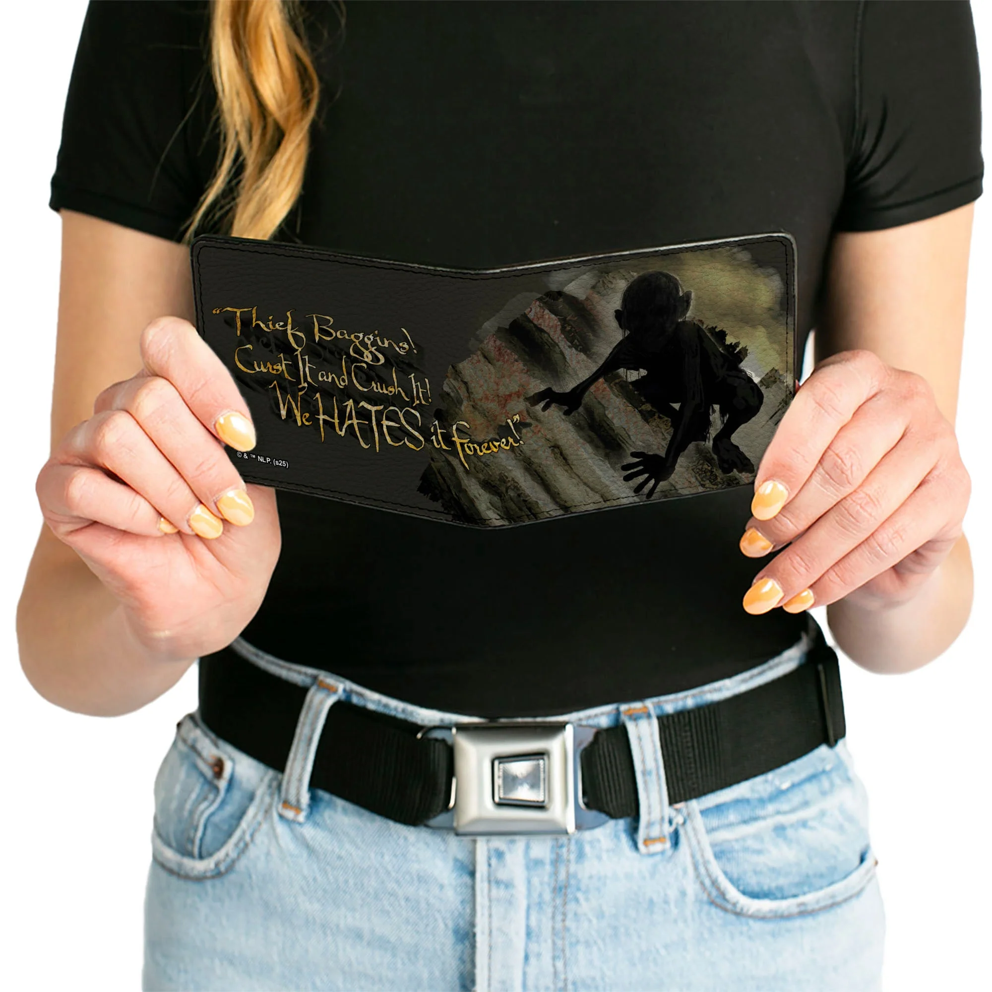 The Hobbit: An Unexpected Journey™ GOLLUM™ We Hates it Forever Bi-Fold Wallet - Image 5