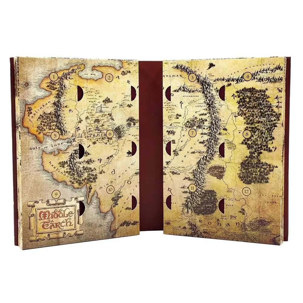 The Lord of the Rings ™ 12-Day Pin Collector’s Countdown Advent Calendar