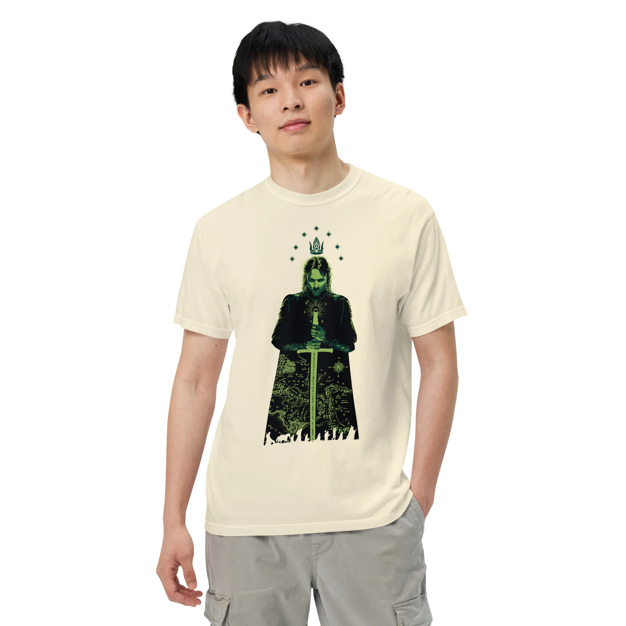 The Lord of the Rings ™ Comfort Colors T-shirt, ARAGORN ™ & ARWEN ™ - Image 11