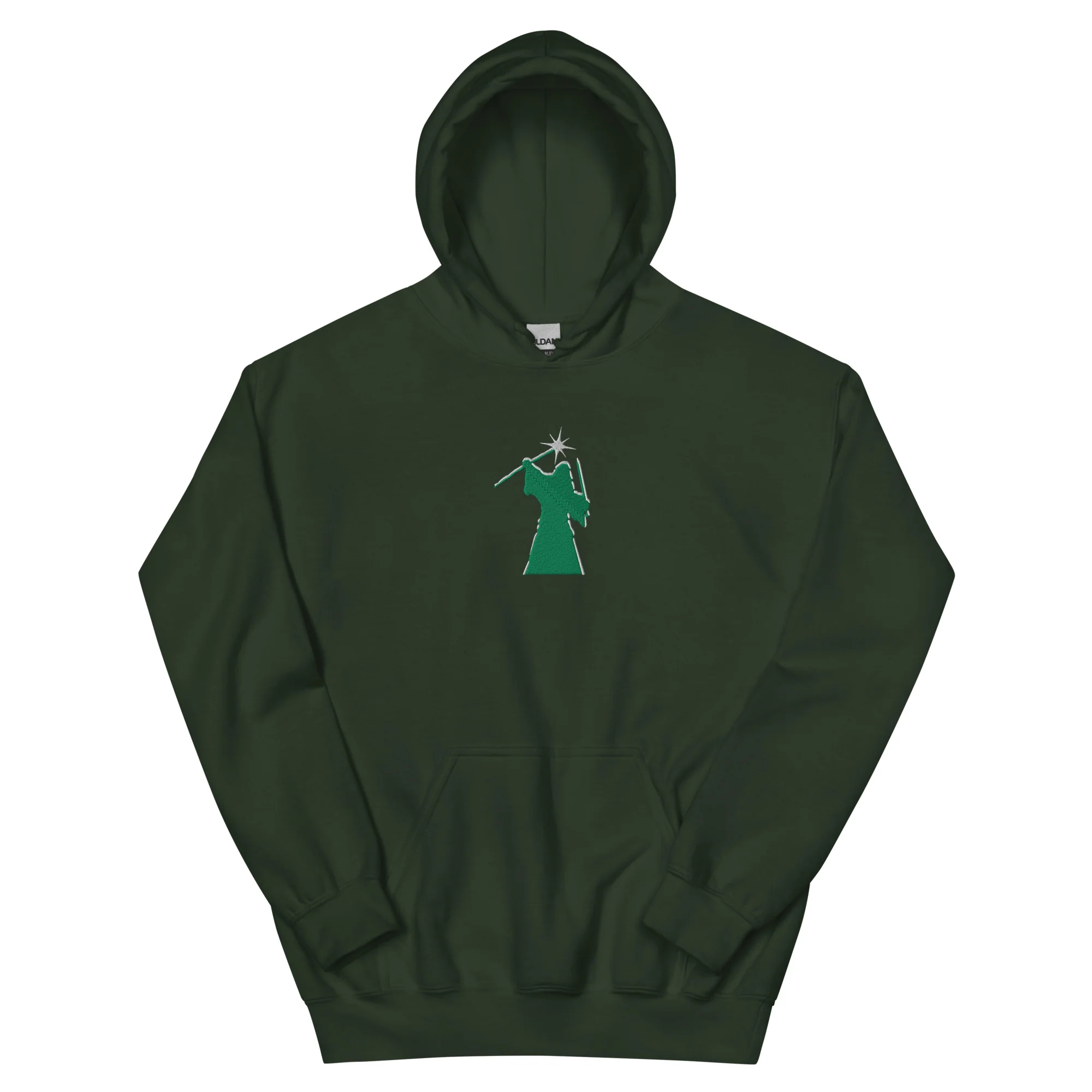 The Lord of the Rings ™ Embroidered Hoodie, Speak Friend and Enter - Image 2