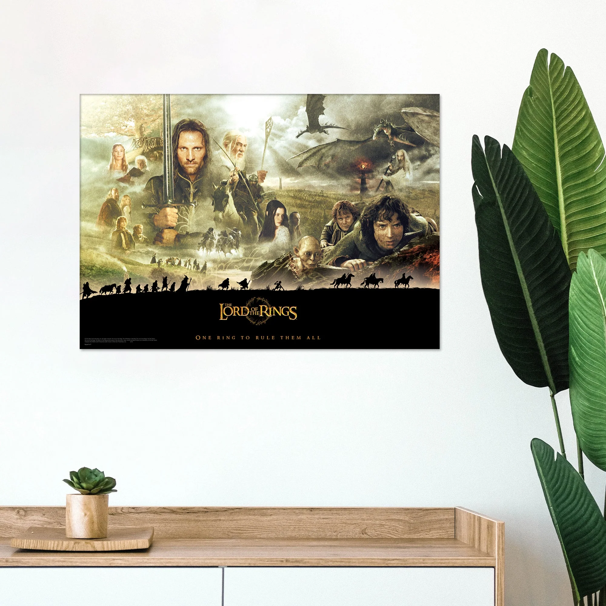 The Lord of the Rings ™ Film Trilogy The Journey MightyPrint™ Wall Art - Image 4