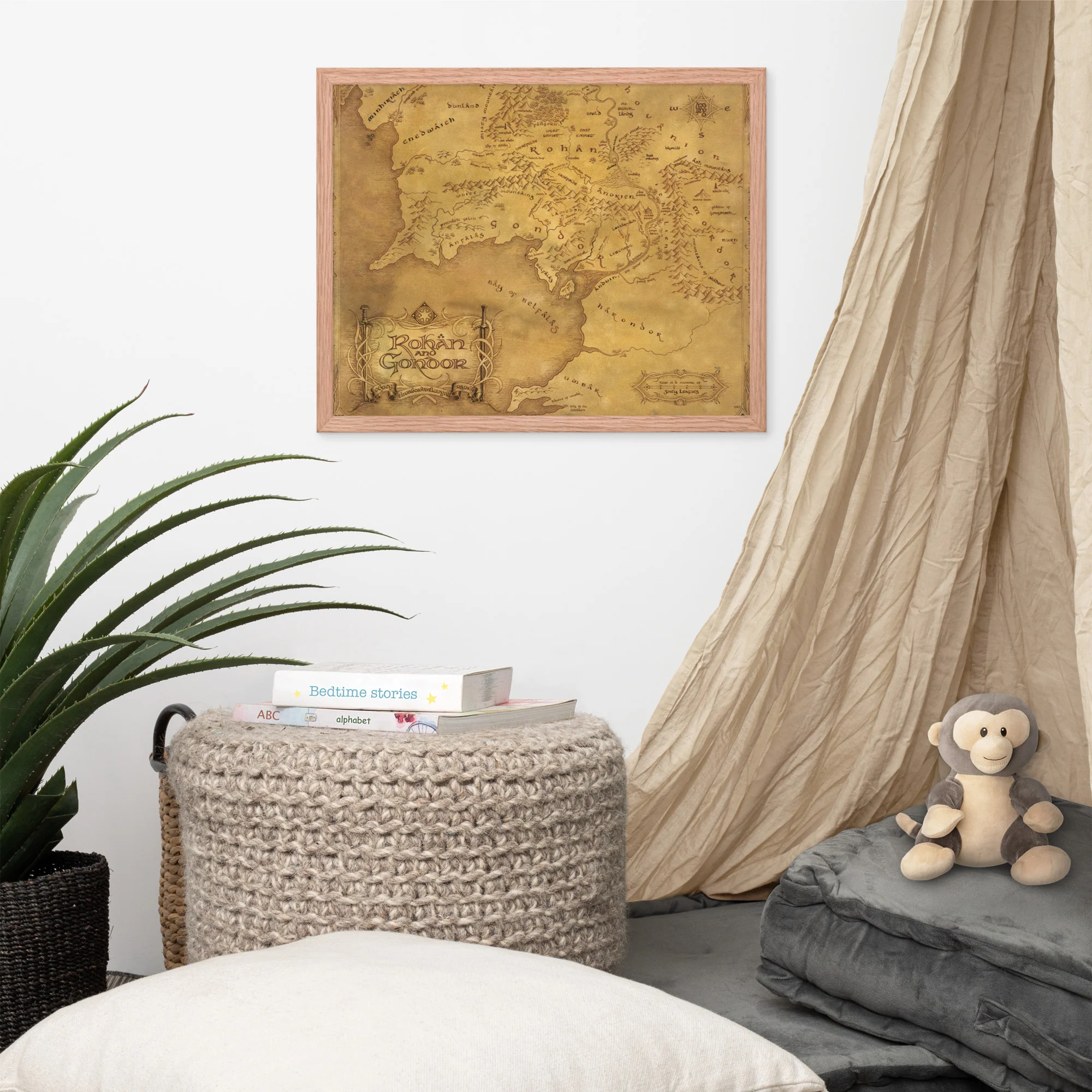 The Lord of the Rings ™ Framed Map, ROHAN ™ & GONDOR ™ - Image 2