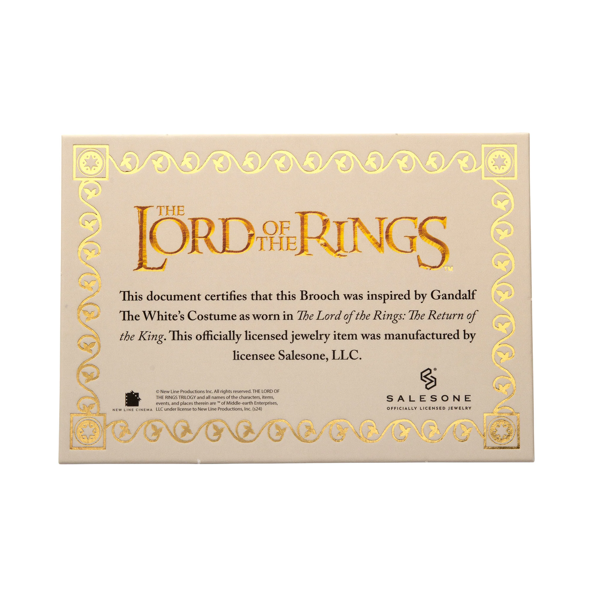 The Lord of the Rings ™ GANDALF ™ the White Brooch - Image 5