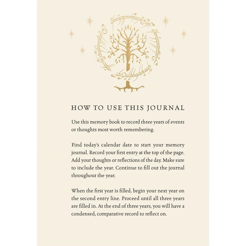 The Lord of the Rings ™ Memory Journal: Reflect, Record, Remember - Image 4