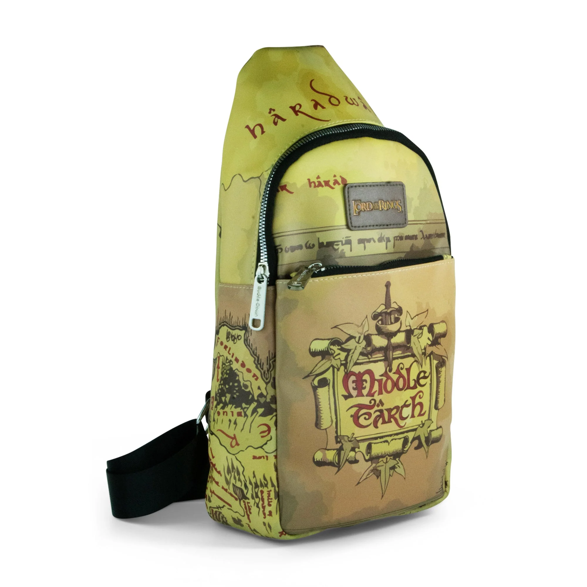 The Lord of the Rings™ Middle-earth™ Map Crossbody Sling Bag - Image 2