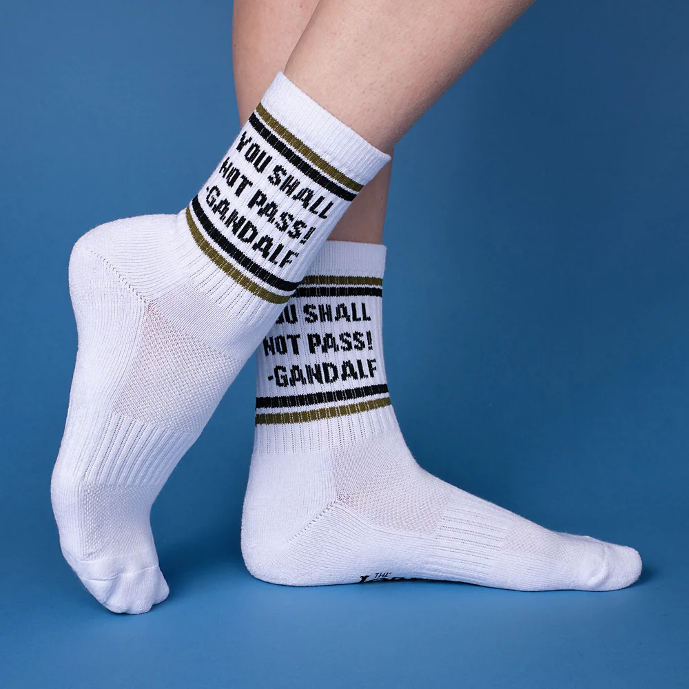 The Lord of the Rings ™ You Shall Not Pass Midi Socks - Image 3