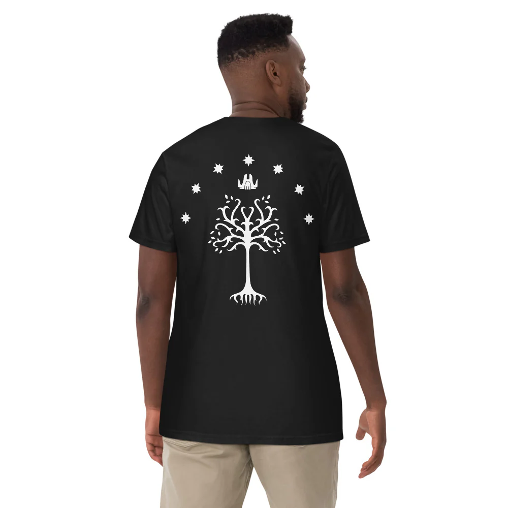 The Lord of the Rings Tree of Gondor Comfort Colors T-Shirt - Image 5