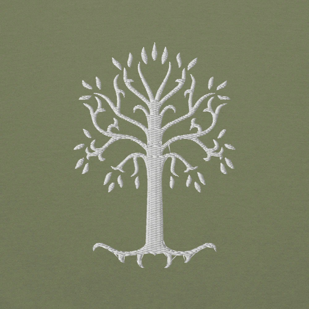 The Lord of the Rings Embroidered Tree Of Gondor Crewneck Sweatshirt - Image 2