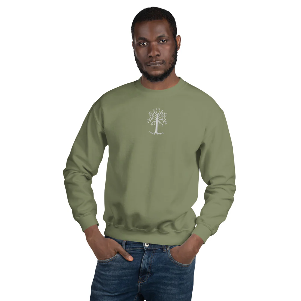 The Lord of the Rings Embroidered Tree Of Gondor Crewneck Sweatshirt - Image 4