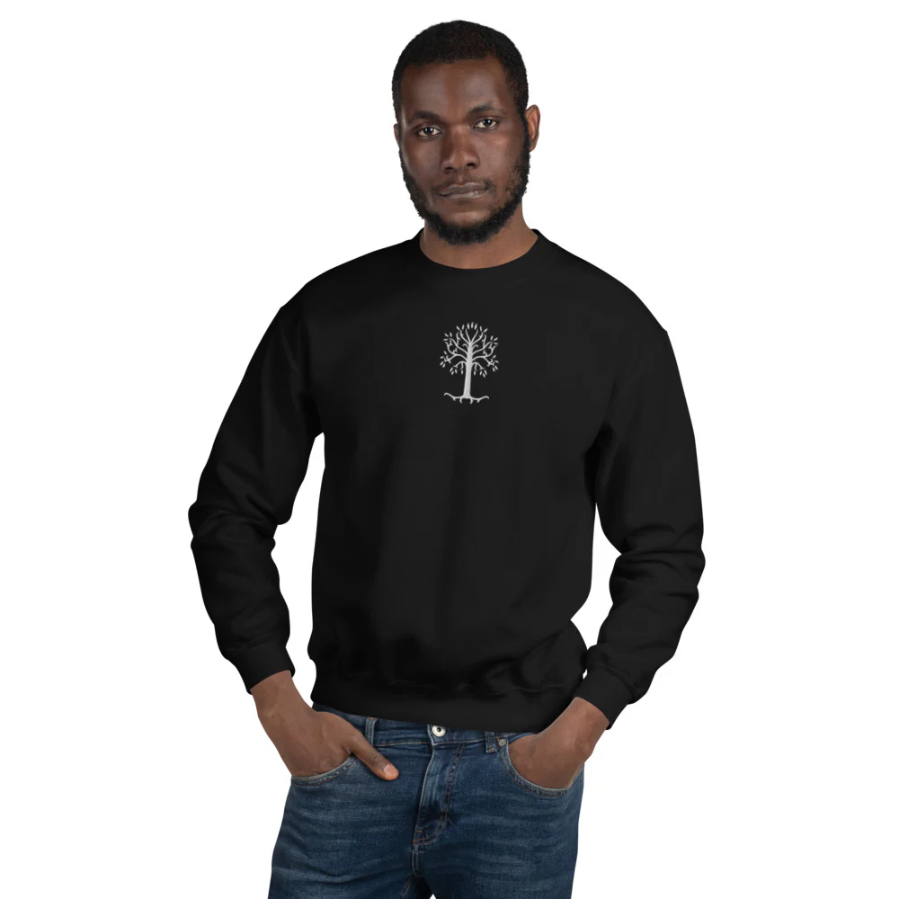 The Lord of the Rings Embroidered Tree Of Gondor Crewneck Sweatshirt - Image 9