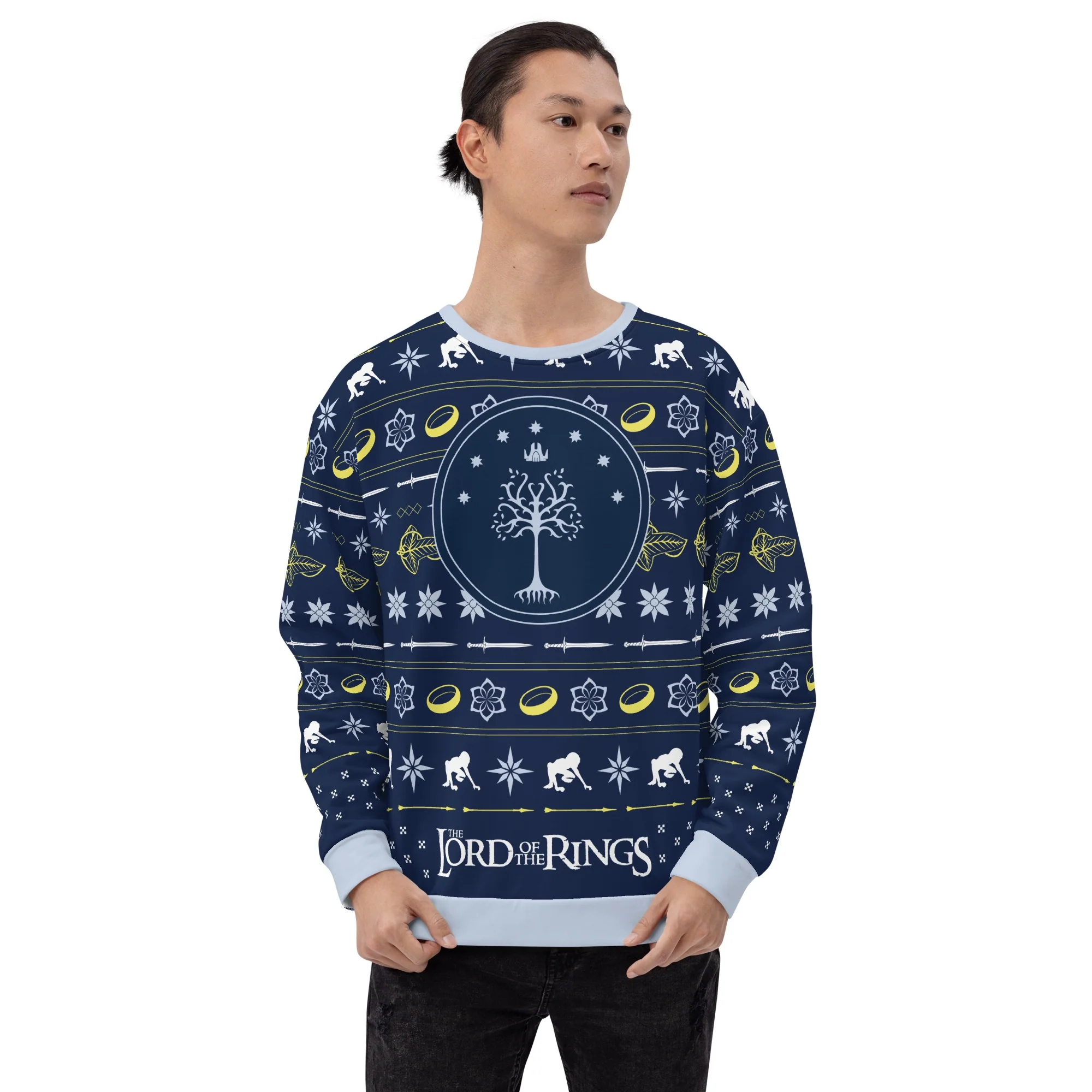 The Lord of the Rings Holiday Adult Sweatshirt - Image 4