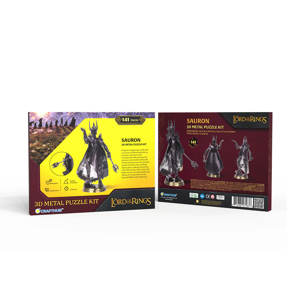 The Lord of the Rings Sauron 3D Metal Puzzle - Image 5