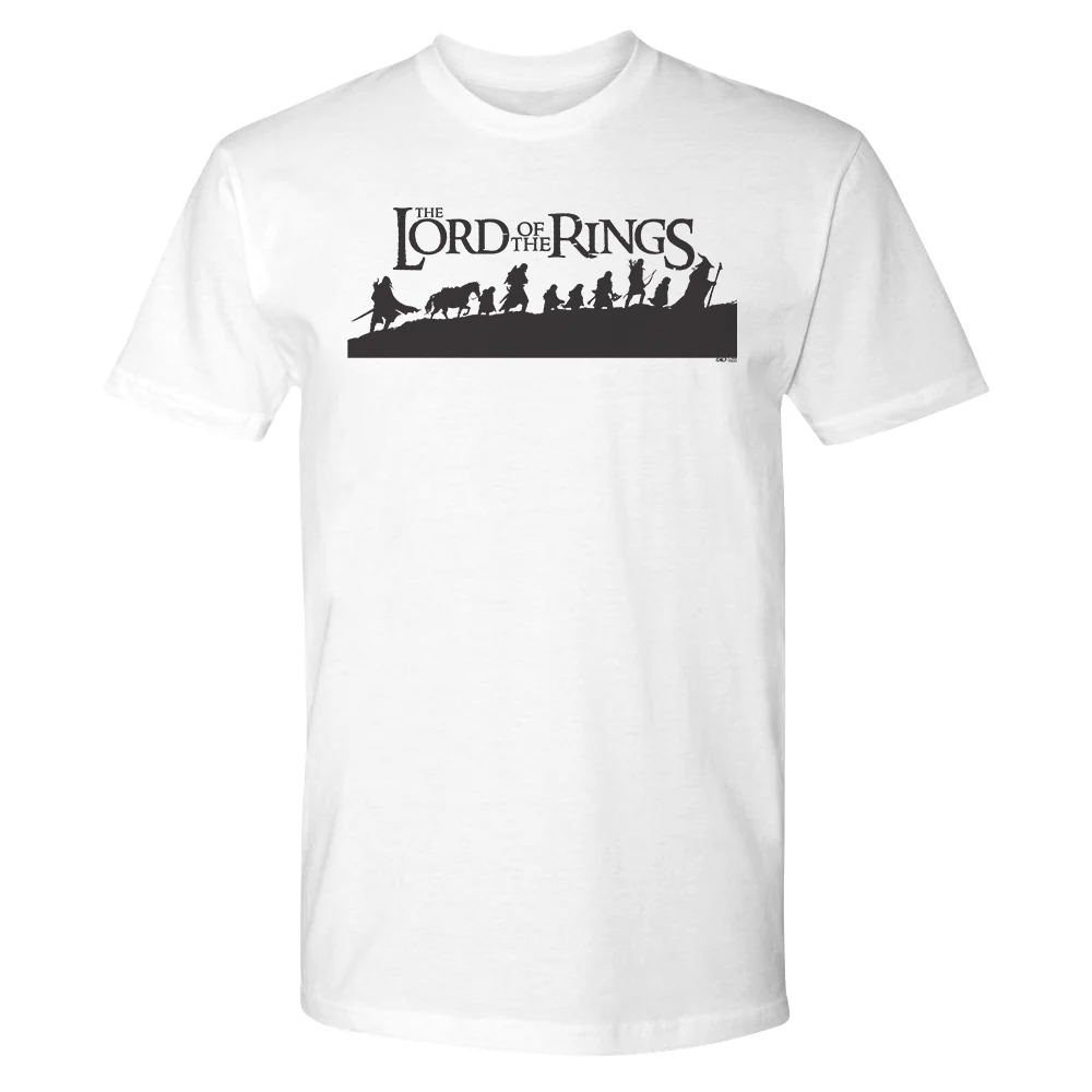 The Lord of the Rings Fellowship Silhouettes Adult Short Sleeve T-Shirt