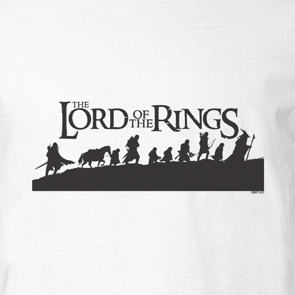 The Lord of the Rings Fellowship Silhouettes Adult Short Sleeve T-Shirt - Image 2