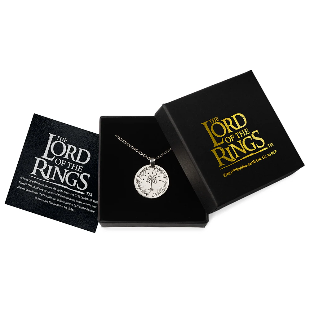 The Lord of the Rings White Tree of Nimloth Necklace - Image 3