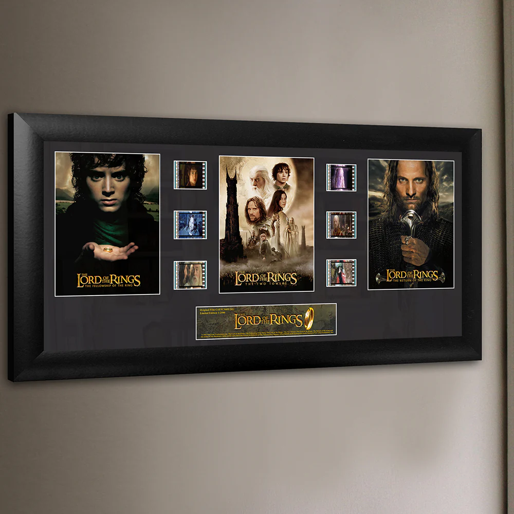 The Lord of the Rings Trilogy FilmCells Framed Wall Art Presentation - Image 2