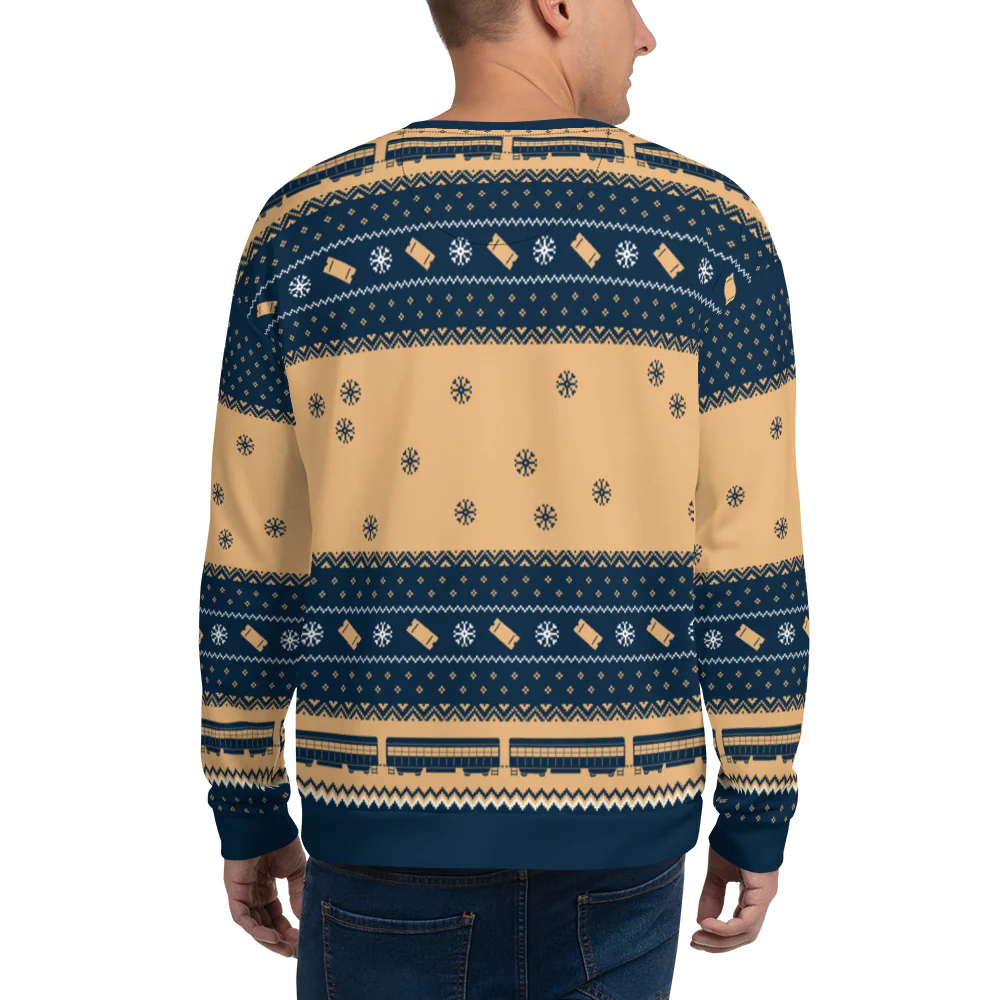 The Polar Express All Aboard Holiday Crewneck Sweatshirt - Image 4