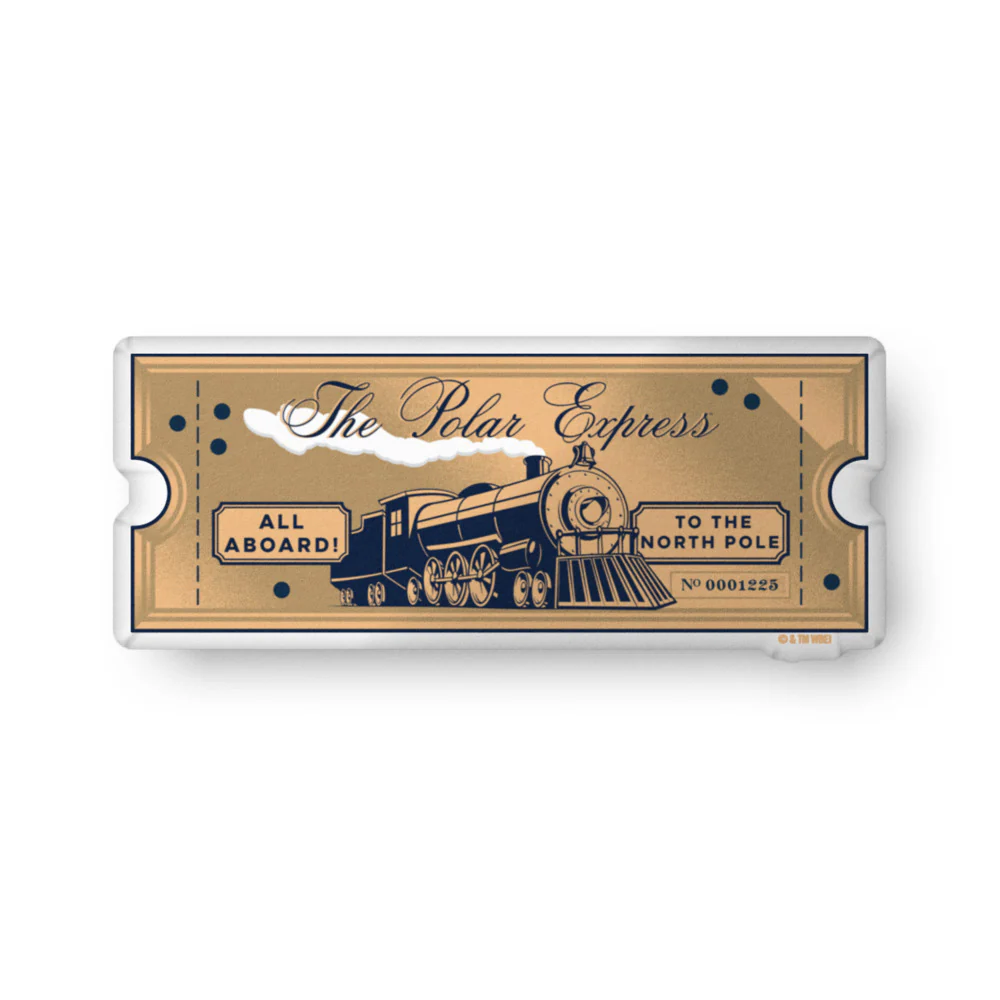 The Polar Express Ticket Pillow