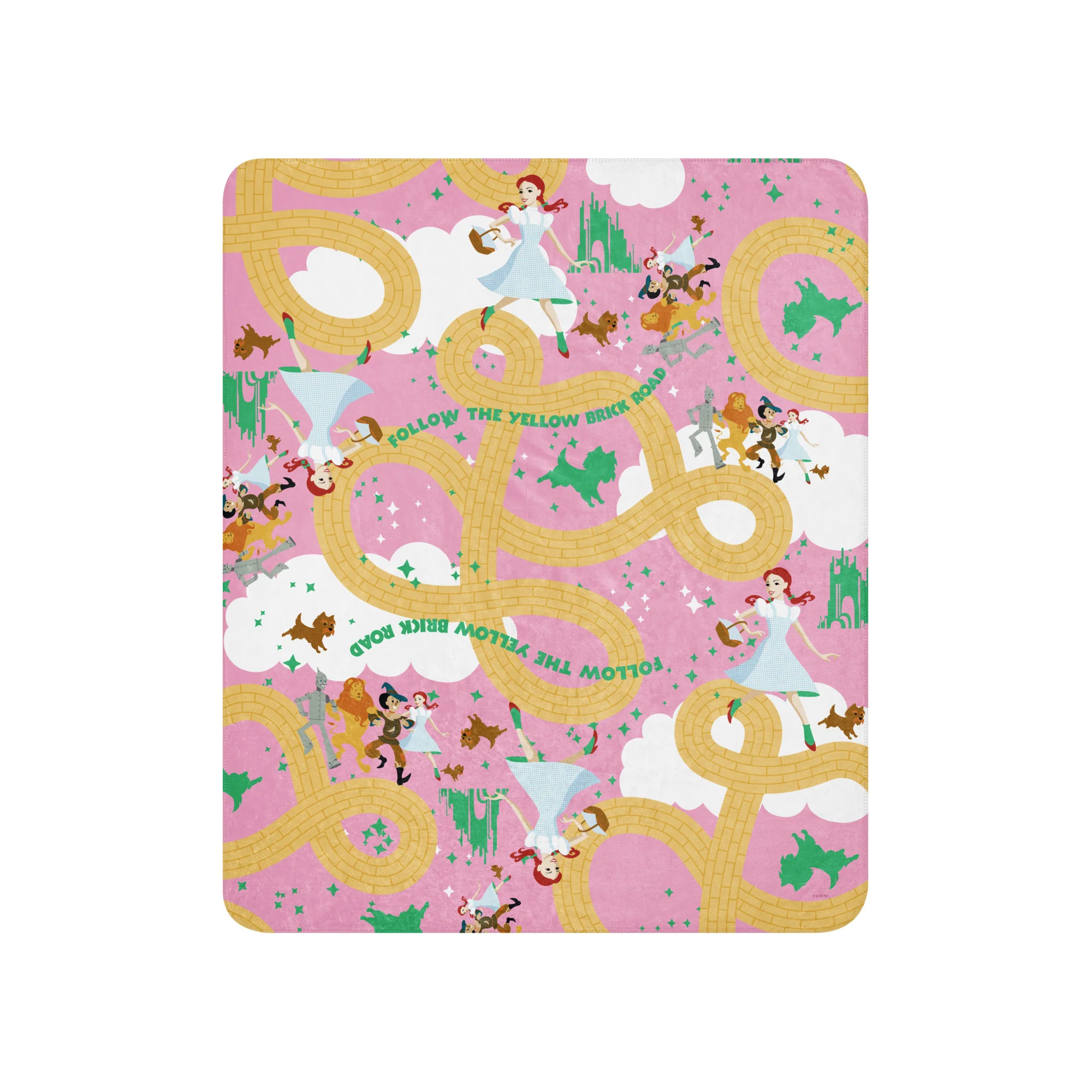THE WIZARD OF OZ™ Sherpa Blanket Pop YELLOW BRICK ROAD™ - Image 3