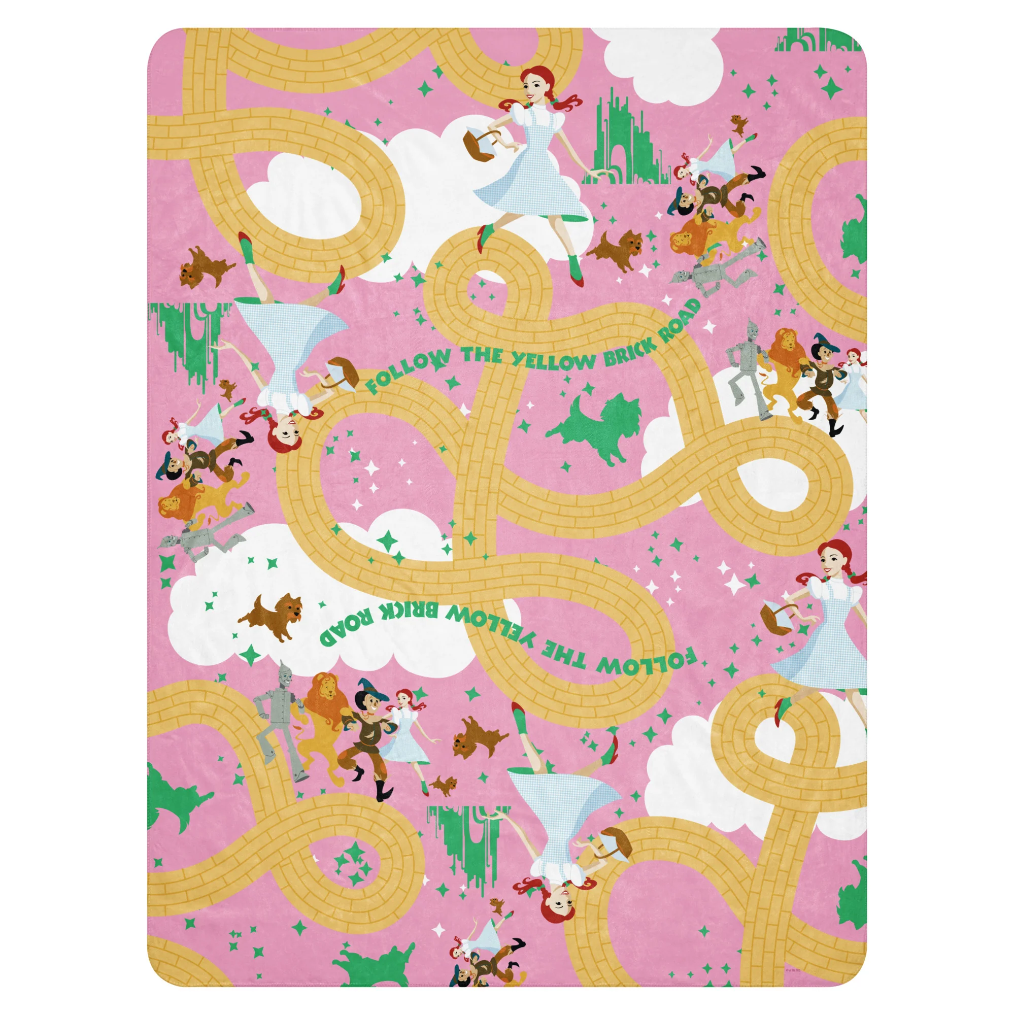 THE WIZARD OF OZ™ Sherpa Blanket Pop YELLOW BRICK ROAD™ - Image 5